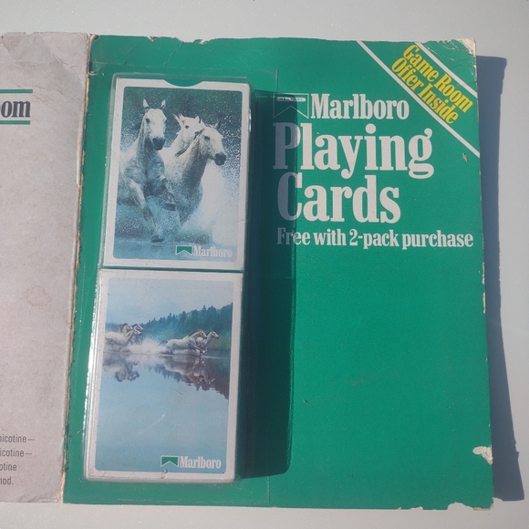 🆕 Vintage Marlboro cigarette playing cards new on package - Picture 10 of 10